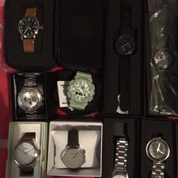 All kinds of brands of watches beautiful brand new