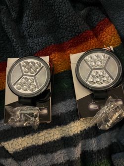 Led fog lights very bright 2”