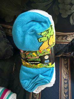 Ninja turtles 12 pair socks