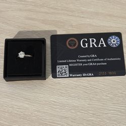 Vvs1 Moissanite engagement Ring