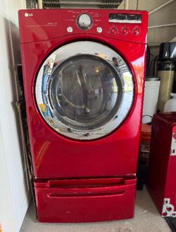 LG Dryer W/Pedestal