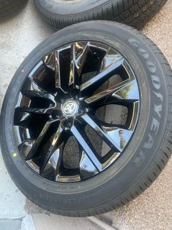 New Toyota rav4 rims and tires 19” Oem factory wheels rines y llantas nuevas para Rav 4