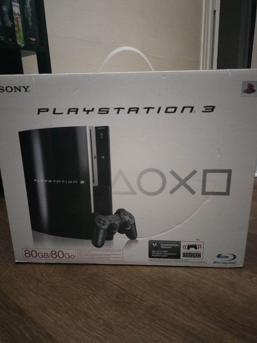 PS3 Console & Original Packaging 