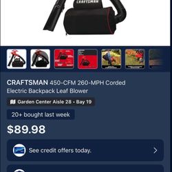 Electric Leaf Blower