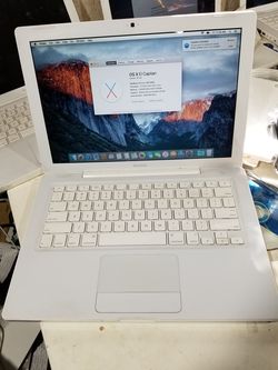 2009 MacBook EL Capitan 160Gb HDd