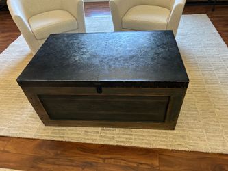 Pottery Barn trunk