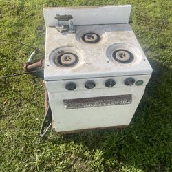 Vintage Camper Trailer Sink,stove, Water Heater
