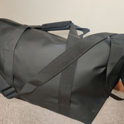 Matte Black RAINS Tote Bag