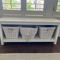 Potterybarn Kids Storage Bench