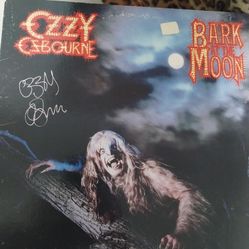 Ozzy Osbourne autograph album
