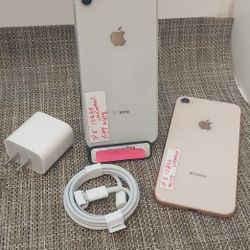 Apple IPHONE 8 128GB Excellent Condition Factory Unlocked At $149 Cash Deal.