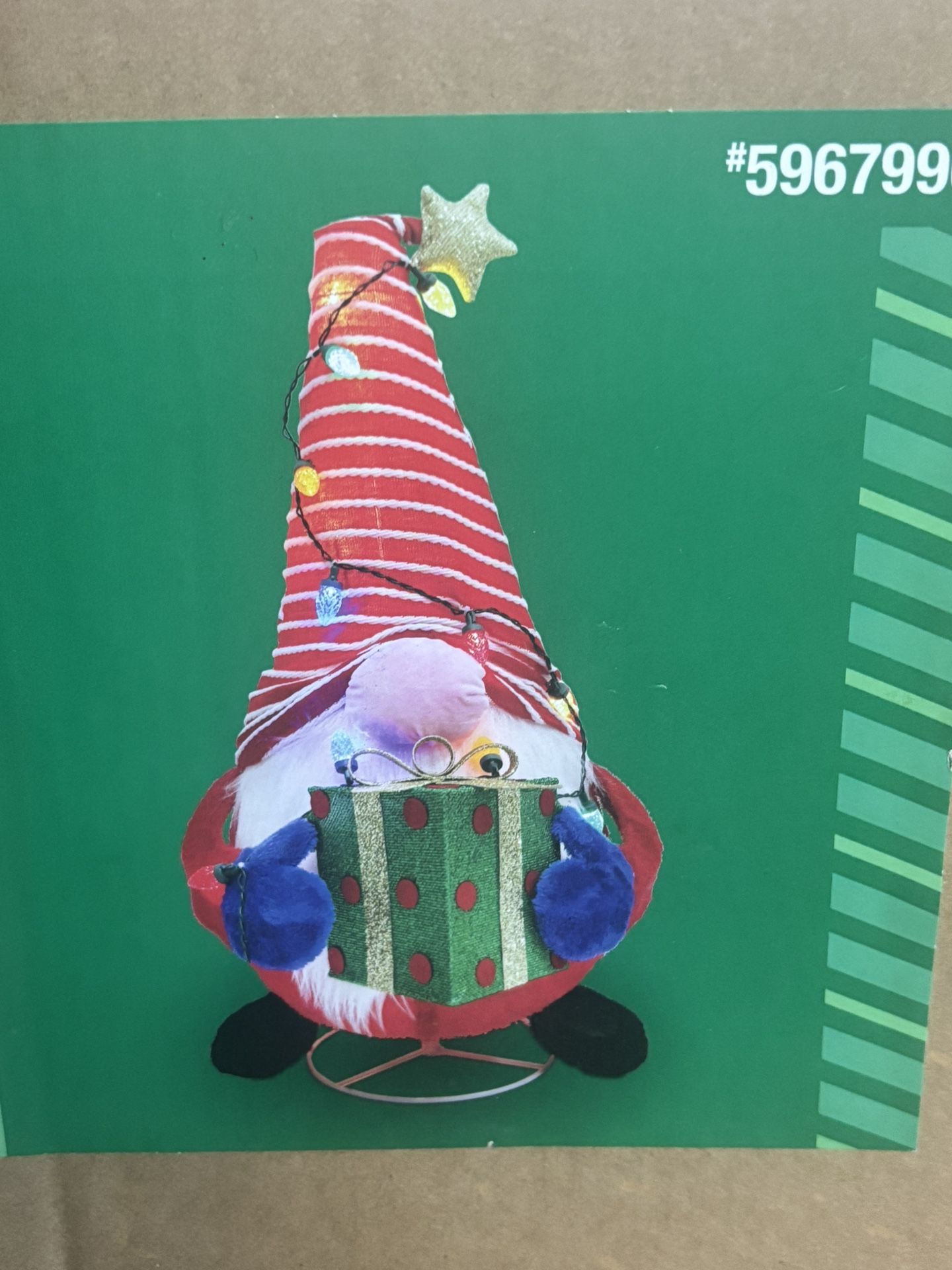 Holiday Living Gnome Yard Decoration