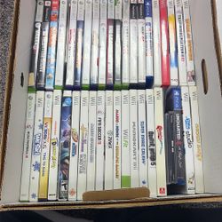 Wii/Xbox/Ps4/ ps2 games 5$ each