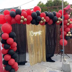 Graduation Balloon Set-up
