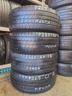 265 60 18 KENDA $300 CASH PRICE