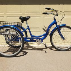 schwinn meridian 3 wheel bicycle trike 