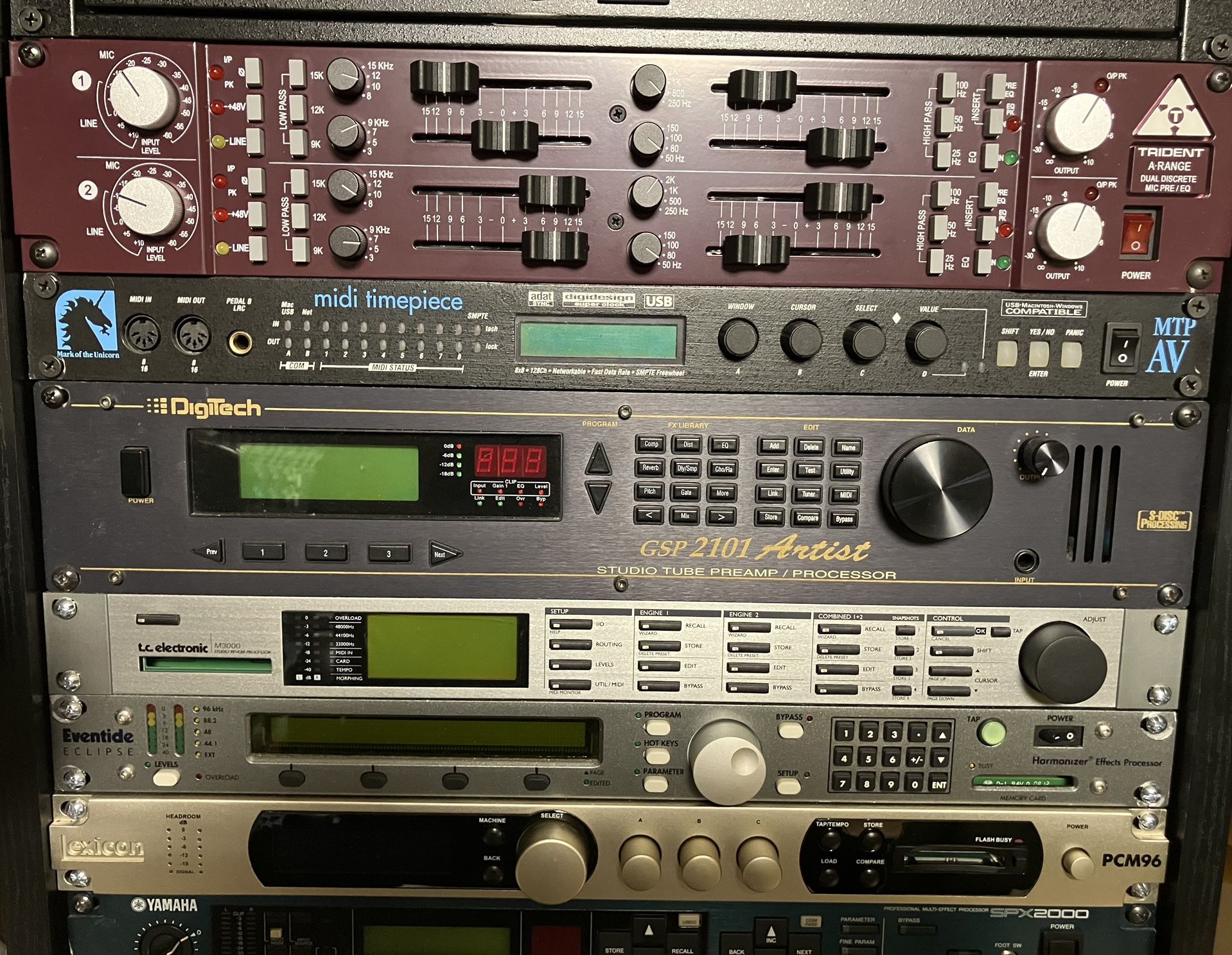 Digi Tech 2101 Artist Guitar Tube Pre Multi Effects