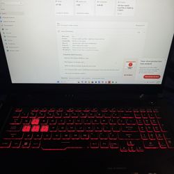Asus F17 TUFF GAMING LAPTOP