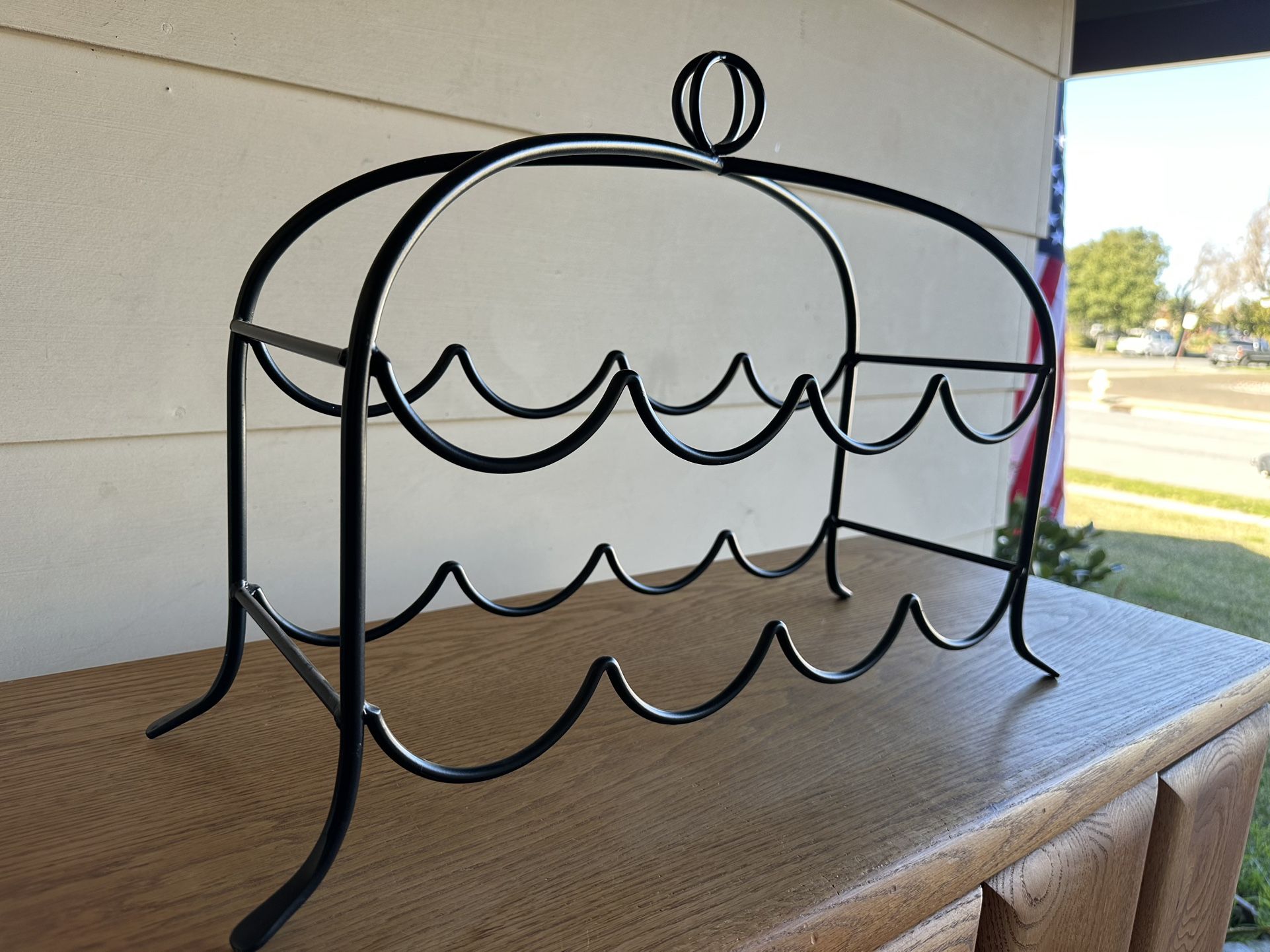 Wine Rack - Heavy Duty Wrought Iron