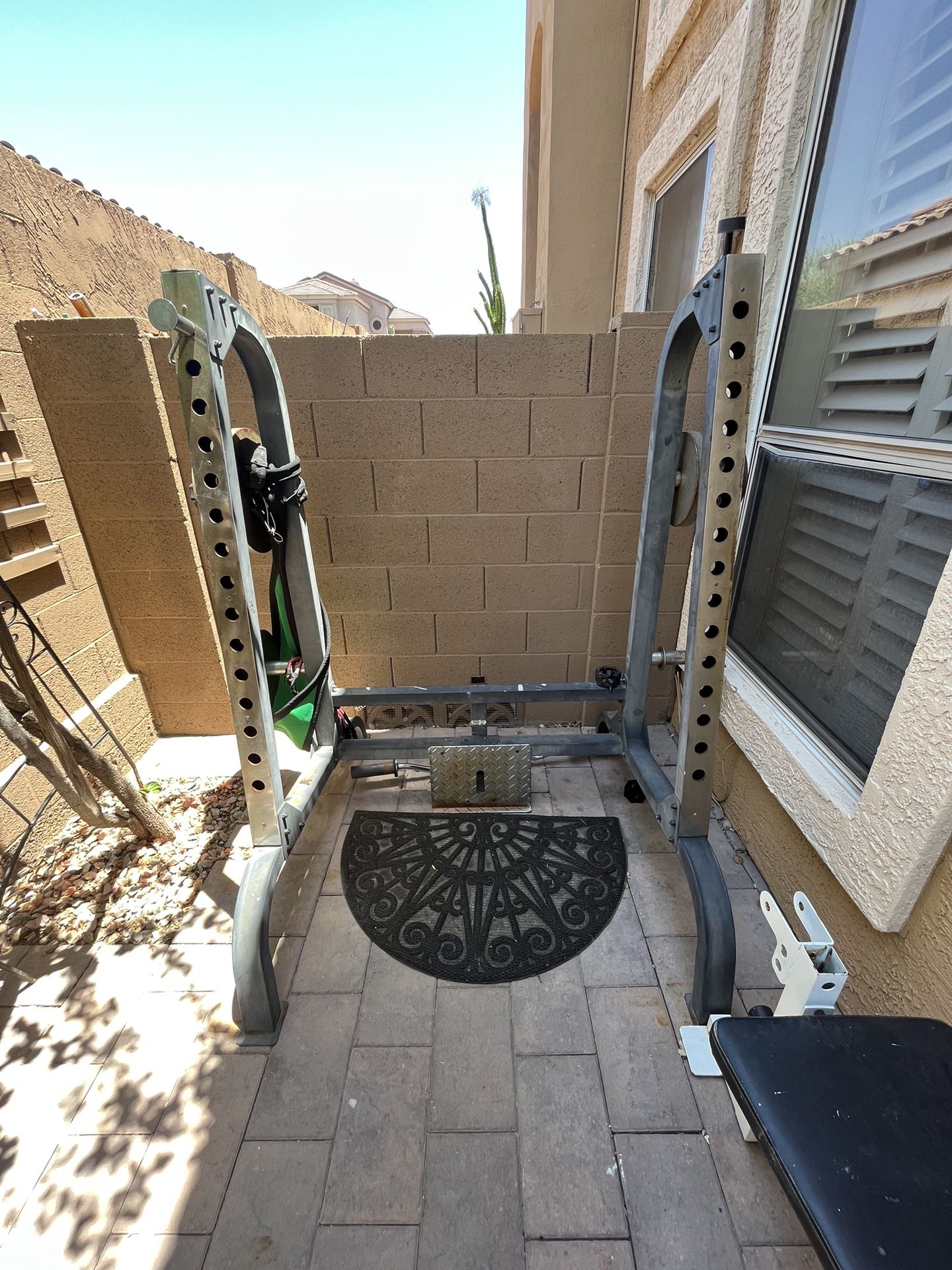 Squat Rack Weights And Bench for Sale in Mesa, AZ OfferUp