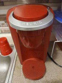 Keurig coffee machine red