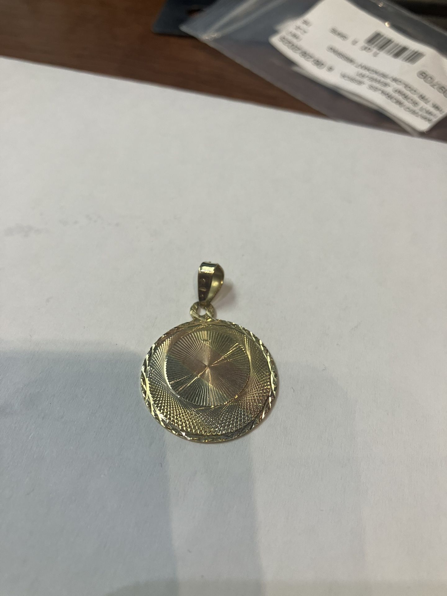 14k Gold Pendant #109709-1 MJ