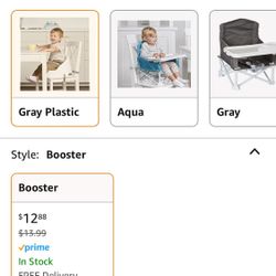 Brand New Open Box Booster Seat