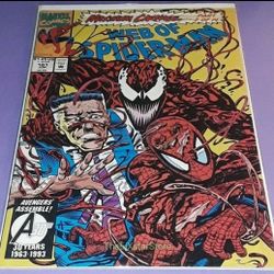 Marvel SPIDER-MAN Comic Book - 1993 Maxinum Carnage Issue 2 of 14 Part Series 