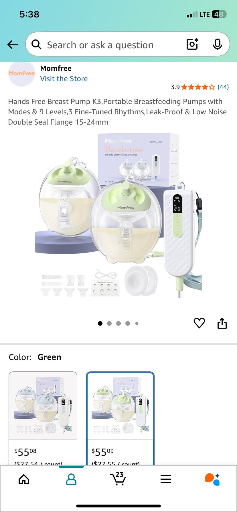 Wearable Breast Pump Mom free