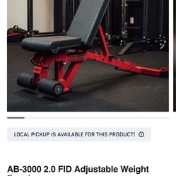 REP Adjustable Weight Bench