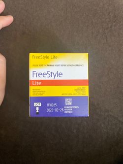Free style lite test strips