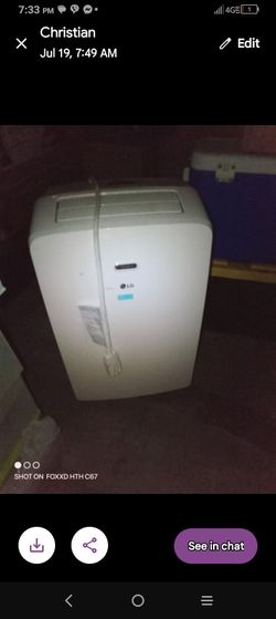 LG portable air conditioner