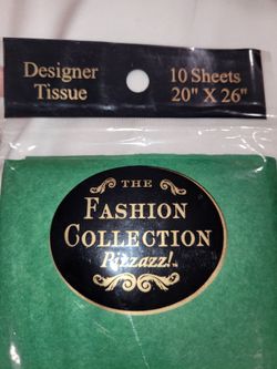 2 x Tissue Wrapping Gift Paper 12 Bulk 120 Sheets 26x20 Inches Green