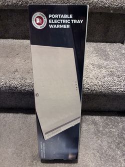 Portable Tray Warmer New