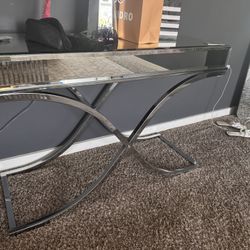 Mirrored Console Table