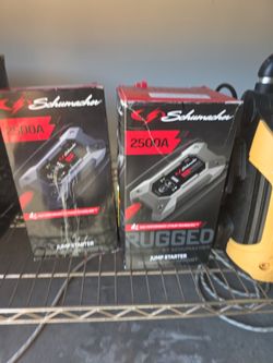 Schumacher Rugged 2500A Jump Starter