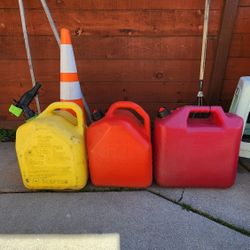 5 Gallon Gas & Diesel Containers