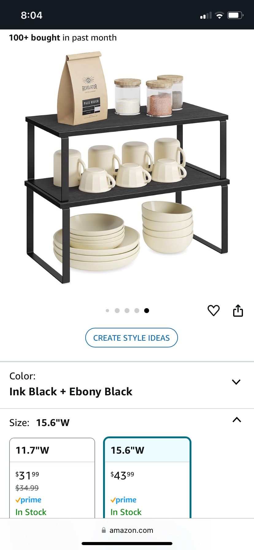Organizer Shelf