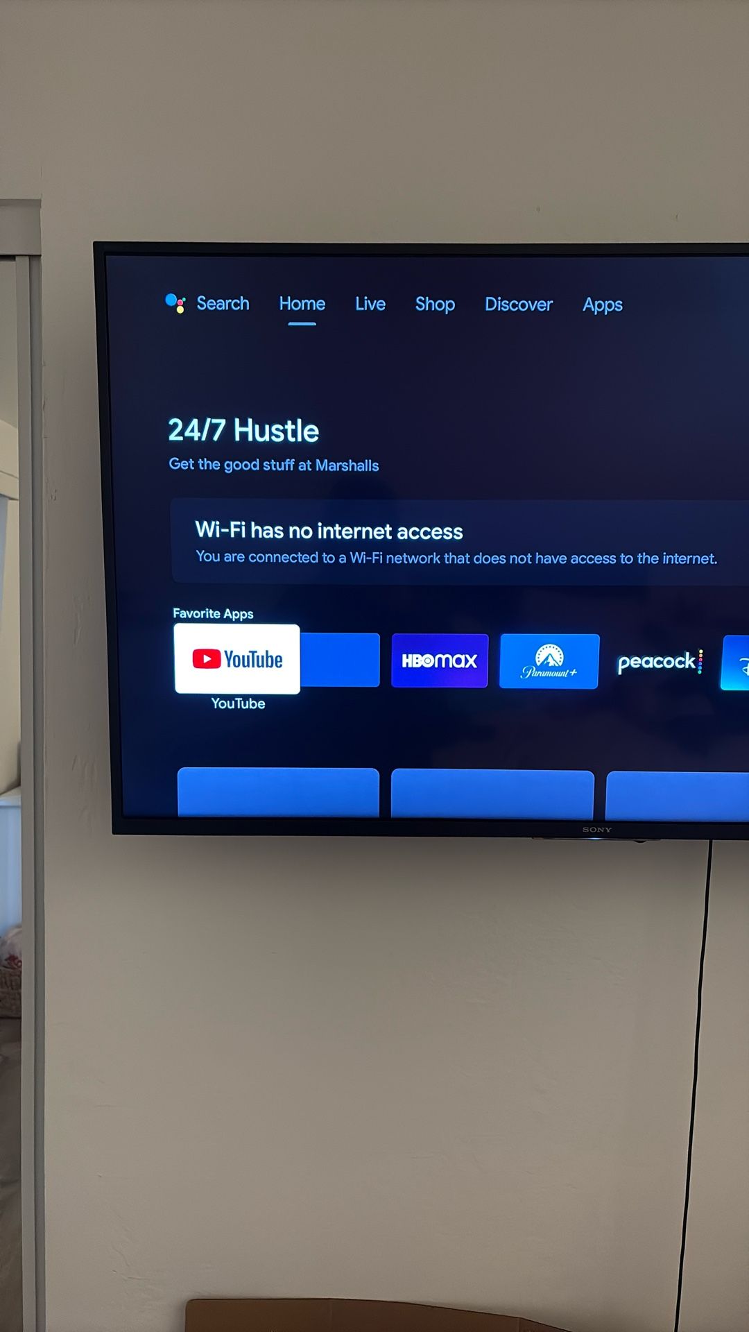 Sony 55” Flat Screen