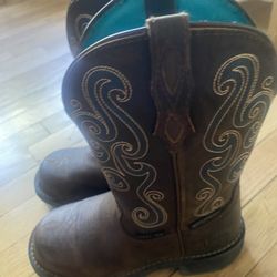 JUSTIN WORK BOOTS WOMEN’S BOOT SZ6 