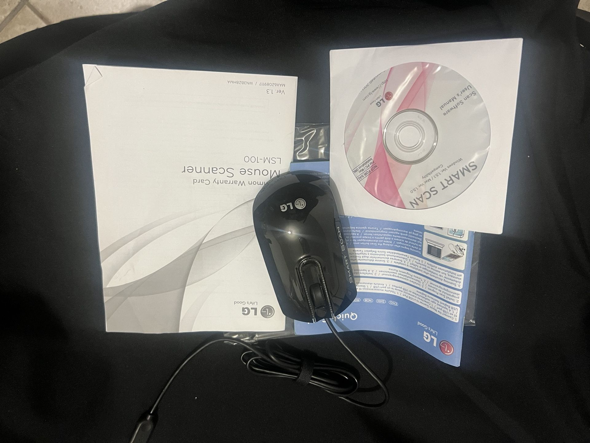 A scanner mouse