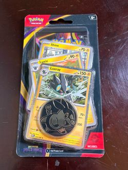 Pokemon Pitch Black Premium Blister [Luxray] ( Multiple Swirls)