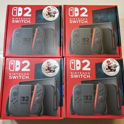 Switch 2 Regular & Mario Kart Bundle Sealed