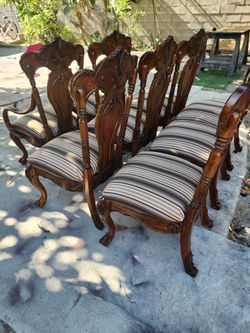 8 dining chairs