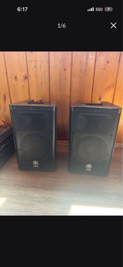 Yamaha PA speaker DXR8 pair