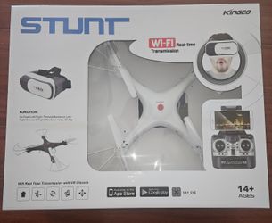 Drone With  VR Glasses