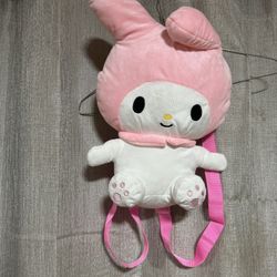 My Melody  Plushie Backpack 