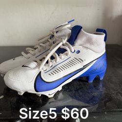 Youth Football Cleats And Helmet