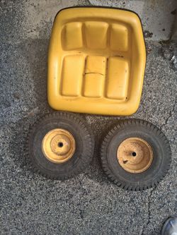 Front tires & seat