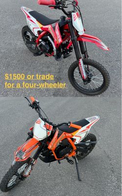 TWO  - 2021 X-pro Storm 125cc - No clutch 4 speed $1500